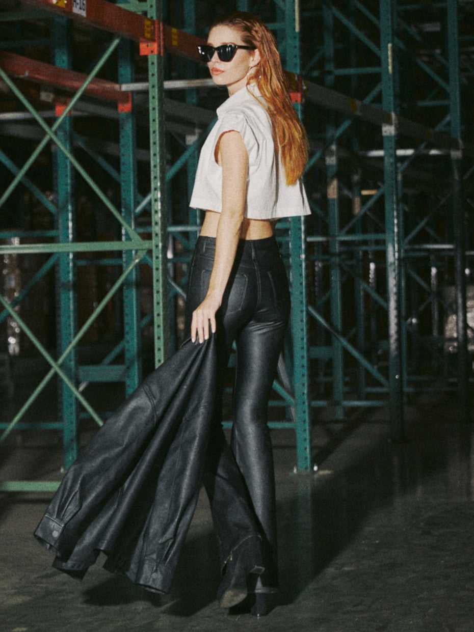 Keke Faux Leather Jeans Keke Faux Leather Jeans
