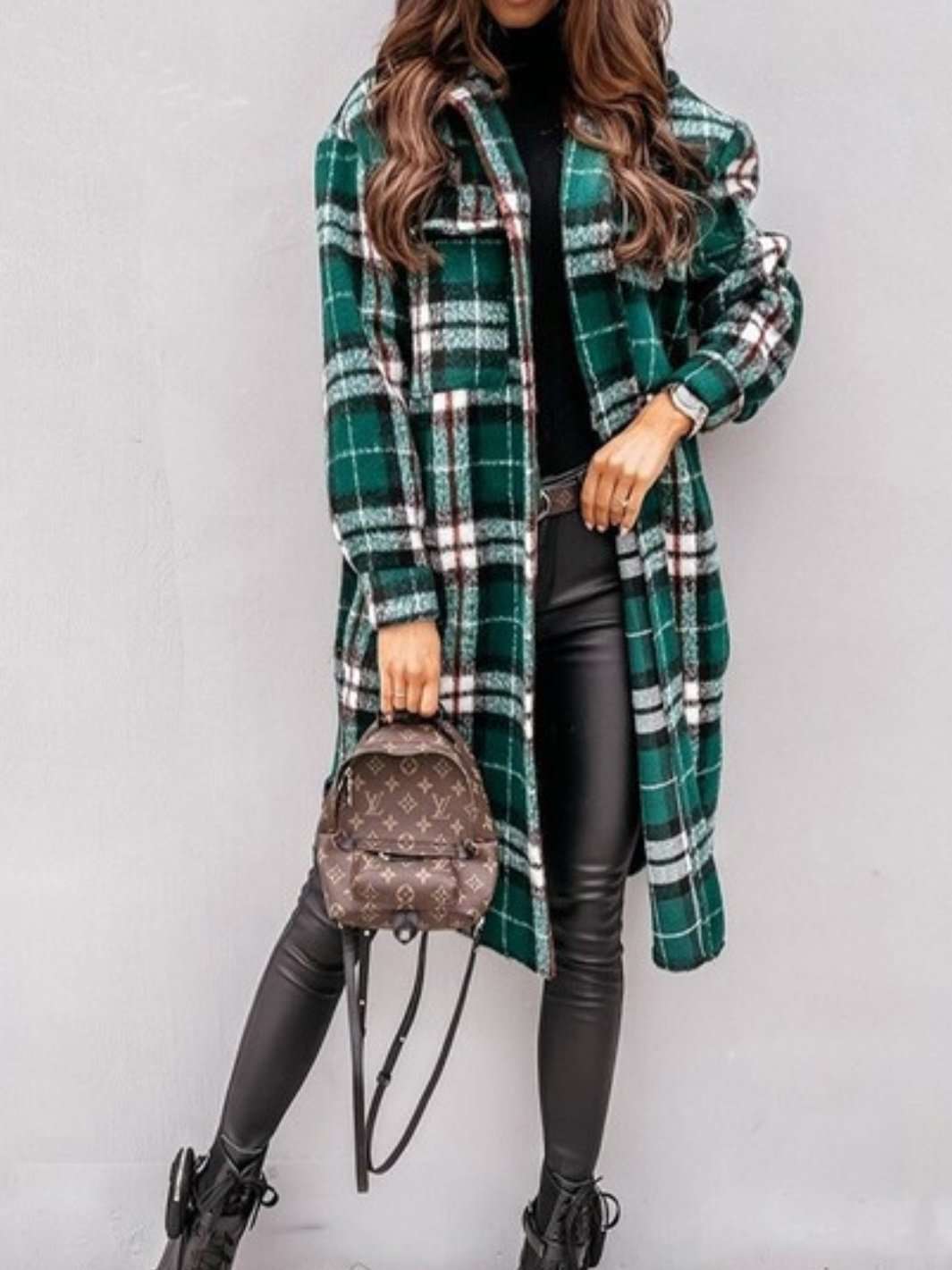 Green Plaid Shacket Green Plaid Shacket